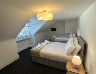 Family Room with Shared Bathroom