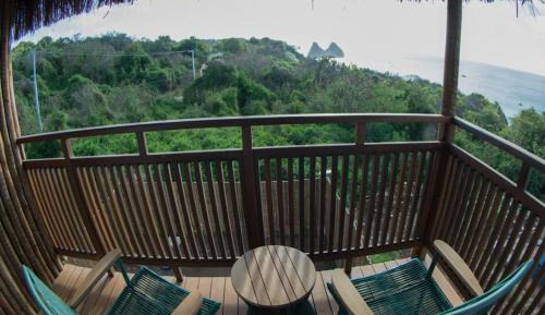 Deluxe Double Room with Balcony and Sea View