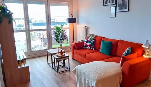 Three-Bedroom Apartment with View