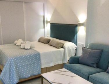 One-Bedroom Apartment with Garden View