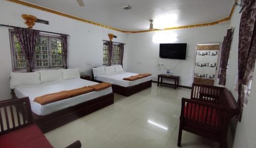 Quadruple Room with Garden View