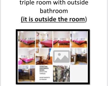 Triple Room with Private External Bathroom