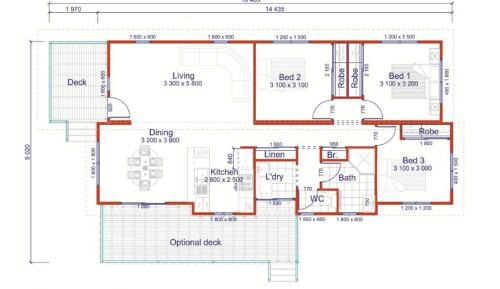 Three-Bedroom Villa
