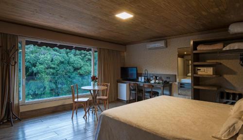 Refúgio com banheira