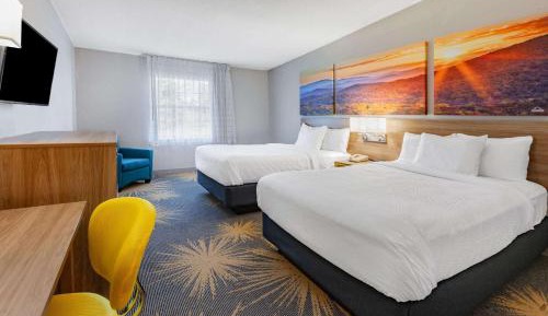 Deluxe Double Room with Two Double Beds - Non-Smoking