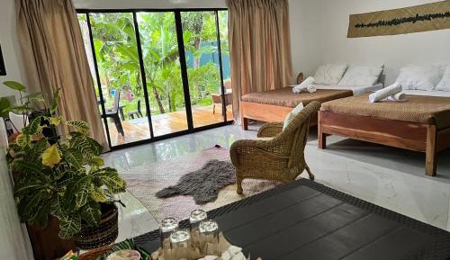 Family Room with Terrace