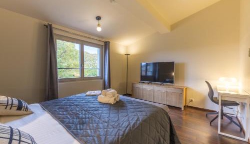 Apartment with Garden View