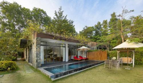 Flamingo Villa 2 bedrooms - Breakfast + Xông Hơi Jimjibang