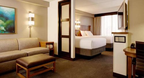 Double Room with Two Double Beds and Sofa Bed
