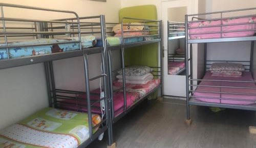 Bed in Male Dormitory Room