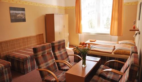 Family Room with Shared Bathroom