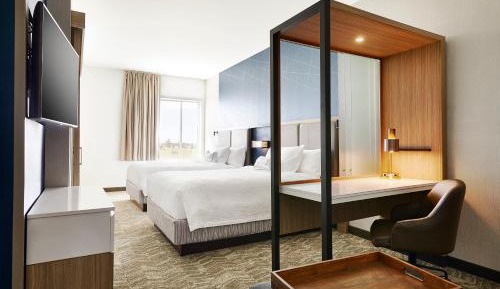 Suite, 2 Queen, Sofa bed, City view