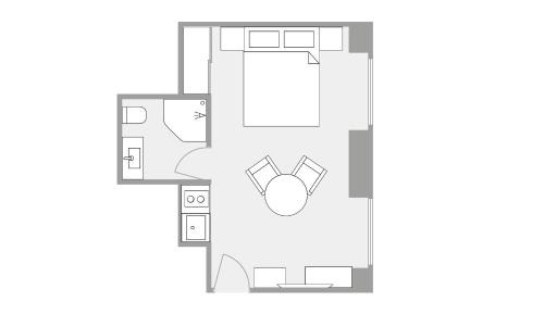 Deluxe Studio Apartment
