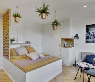 Studio with Garden View
