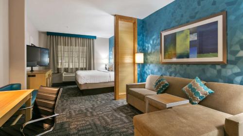 King Room with Roll-In Shower - Disability Access