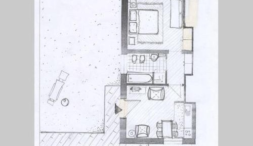 One-Bedroom Apartment - Ground Floor