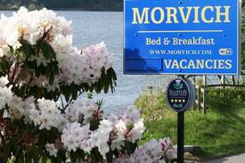 Fort William Bed & Breakfast | Morvich B&B Fort William overlooking Loch Linnhe