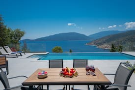 Agia Efimia Villa | Villa Magic Hill_infinity pool with amazing views