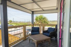 Cape San Blas House | Two Decks, One Screened-In, Gulf Front Home with the Bay Just on Other Side ~ Sippin' by the Sea