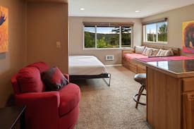 Sandpoint Apartment | Blue Beetle #8 | Updated Studio | Incredible Views of the Resort