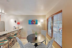 Taos Ski Valley Apartment | 2BR Mountain-View St. Moritz Condo -- Walk to Lift