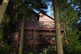 Saranac Lake Cabin | The Mark Twain Camp/L. Saranac Lake