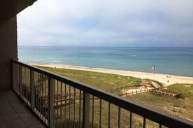 Michigan City Apartment | Sheridan Beach Condo with Lake Michigan Views