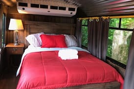 Paw Paw RV Rental | The BUS at Canal Cabins.