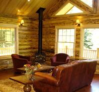 Troy Cabin | The Nest - A log home on Lake Creek