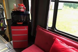 Paw Paw RV Rental | The BUS at Canal Cabins.