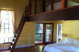 Soquel Cabin | cabin overlooking Soquel Creek