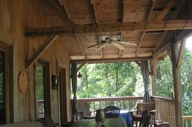 Stone County Cabin | Peaceful Wiggins Cabin overlooking Red Creek