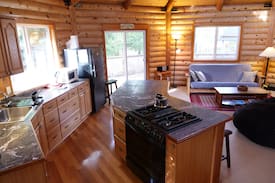 Nehalem Cabin | Unique Octagon Log Cabin