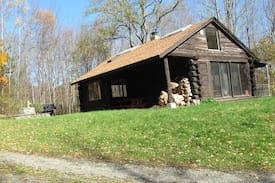 Richford Cabin | Round Top Retreat, Rustic Cabin