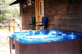 Wimberley Cabin | La Luna Cabin - Beautiful views, private hot tub.