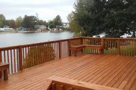 Gladwin House | Log Cabin with 70 ft of frontage on Pratt Lake