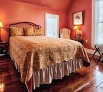 Eufaula Bed & Breakfast | Eufaula House on Barbour, the Orange Suite