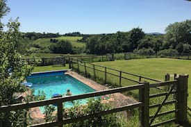 Overton-on-dee Cabin | Little Pentre Barn, woodburner, lovely views/pubs.