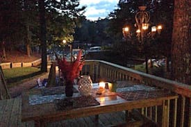New London Cabin | Badin Lake Front Cottage with Fire Pit!