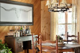 Wiley Cabin | Quintessential Cabin Nestled Above a Rushing Creek