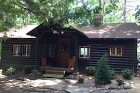 Stone Lake Cabin | Little Fox Hollow; a Charming Log Cabin w/Pontoon!