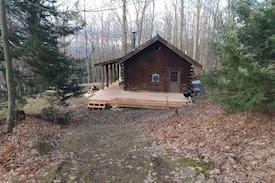 Cohocton Cabin | Pine Hill Retreat, Log Cabin, 30acres