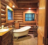 Cashiers House | "Shadow's Creek" A Luxury Log Cabin