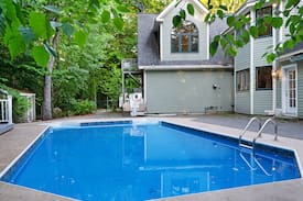 Birch Hill House | Recently updated home w/ private pool, hot tub, & game room