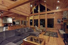 Lake Lure Cabin | Resort Dirty Dancing Cabin Overlooks Waterfalls