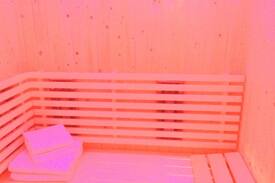 Thornhill Cabin | Romantic Eden Cottage with sauna and log burner