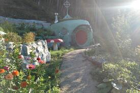 Gasquet House | Magic Underground Hobbit Hole @MMV Ecovillage