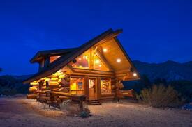 Palm Springs Cabin | Log Cabin in the Desert