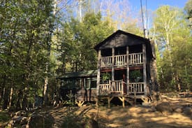 Saranac Lake Cabin | The Hobbit House