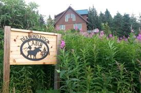 Homer Cabin | Diamond Ridge Cabin Custom log home, amazing view